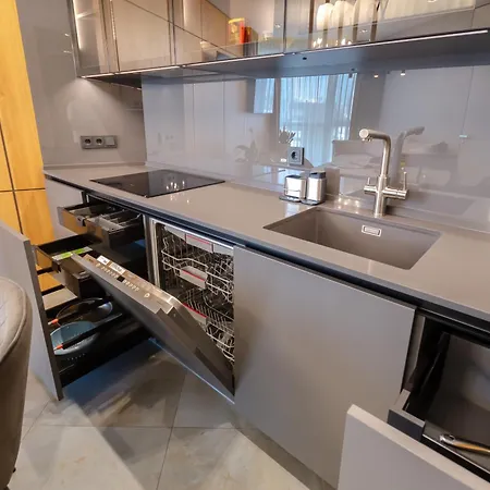 Modern New Cozy Kvartet Railway Station Apartment Kyiv